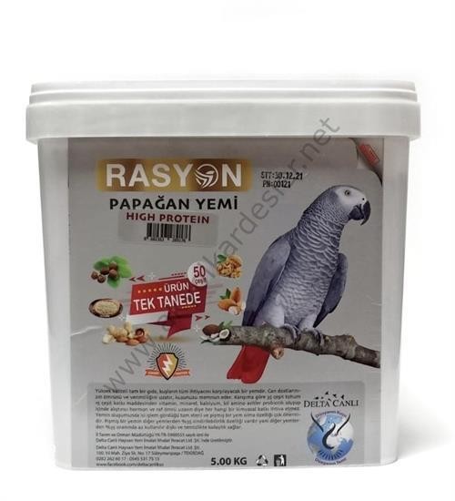 Rasyon Hıgh Protein Papağan Yemi 5kg