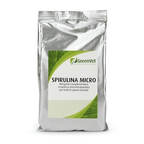 Greenvet Spirulina Micro Tüylerin ve Cildin koyu Rengini Veren Pigment Arttırıcı 500 gr