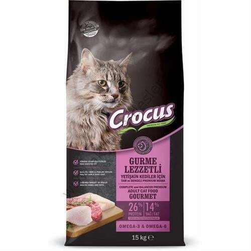 Crocus Gurme Yetişkin Kedi Maması 15 Kg