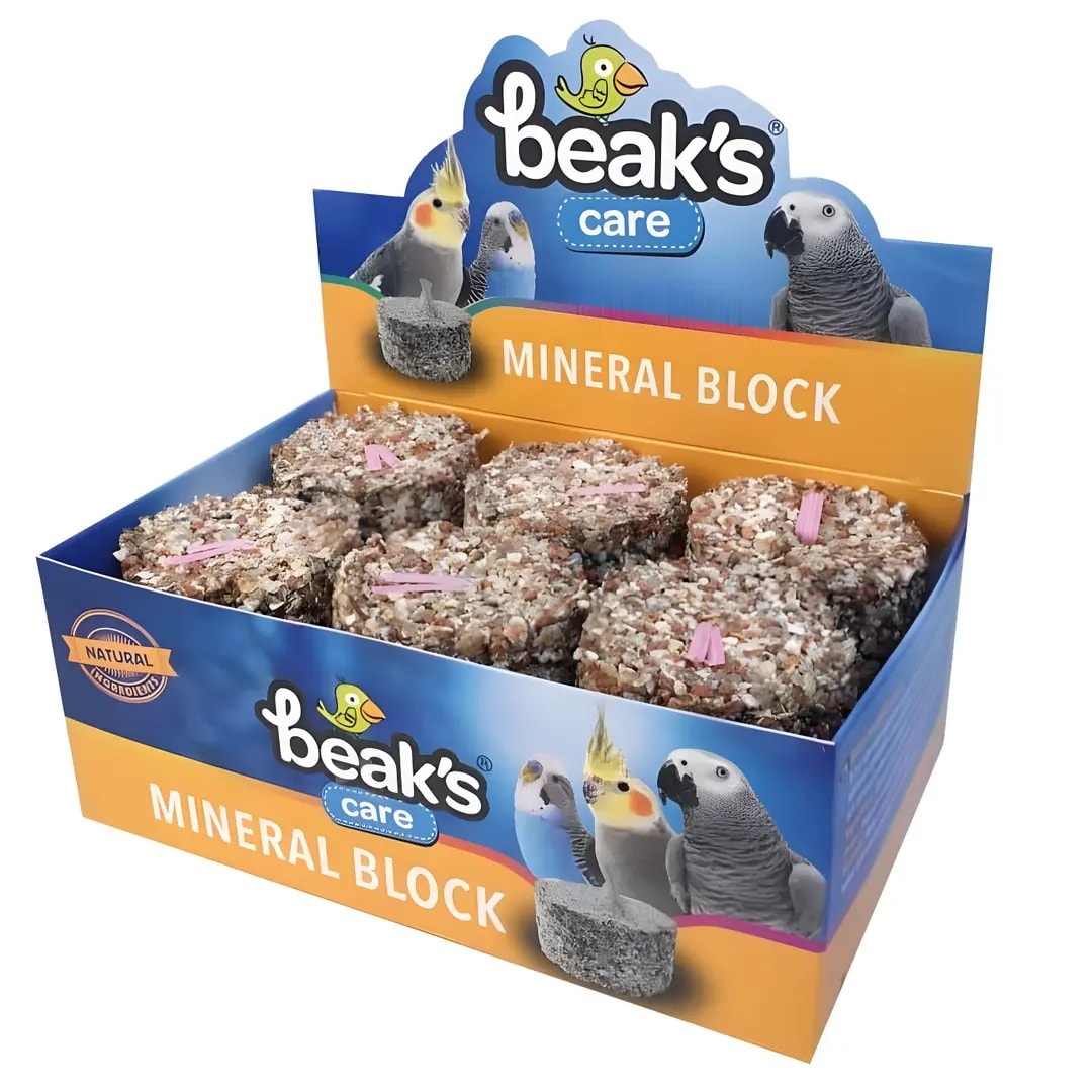 Beaks Mineral Blok Gaga Taşı 12 Adet
