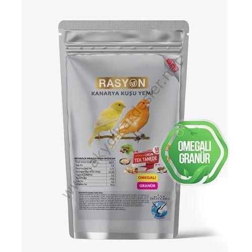 Rasyon Kanarya Kuşu Yemi Omegalı Granür 450 Gr