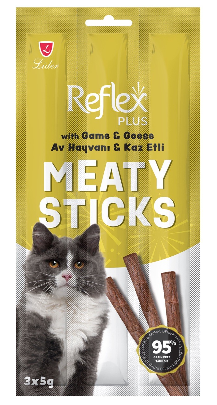 Reflex Meaty Sticks / Av Hayvanı ve Kaz Etli Çubuk