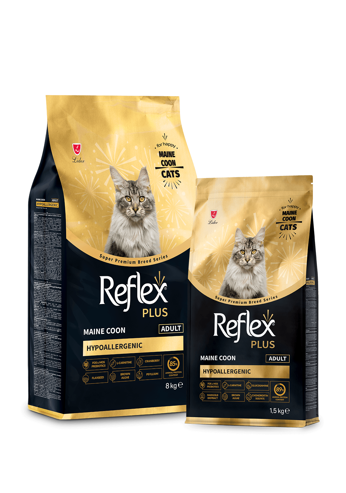 Reflex Plus Maine Coon Yetişkin Kedi Maması 1.5 KG