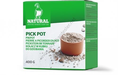 Natural Pick Pot Doğal Mineral Tası 400 g