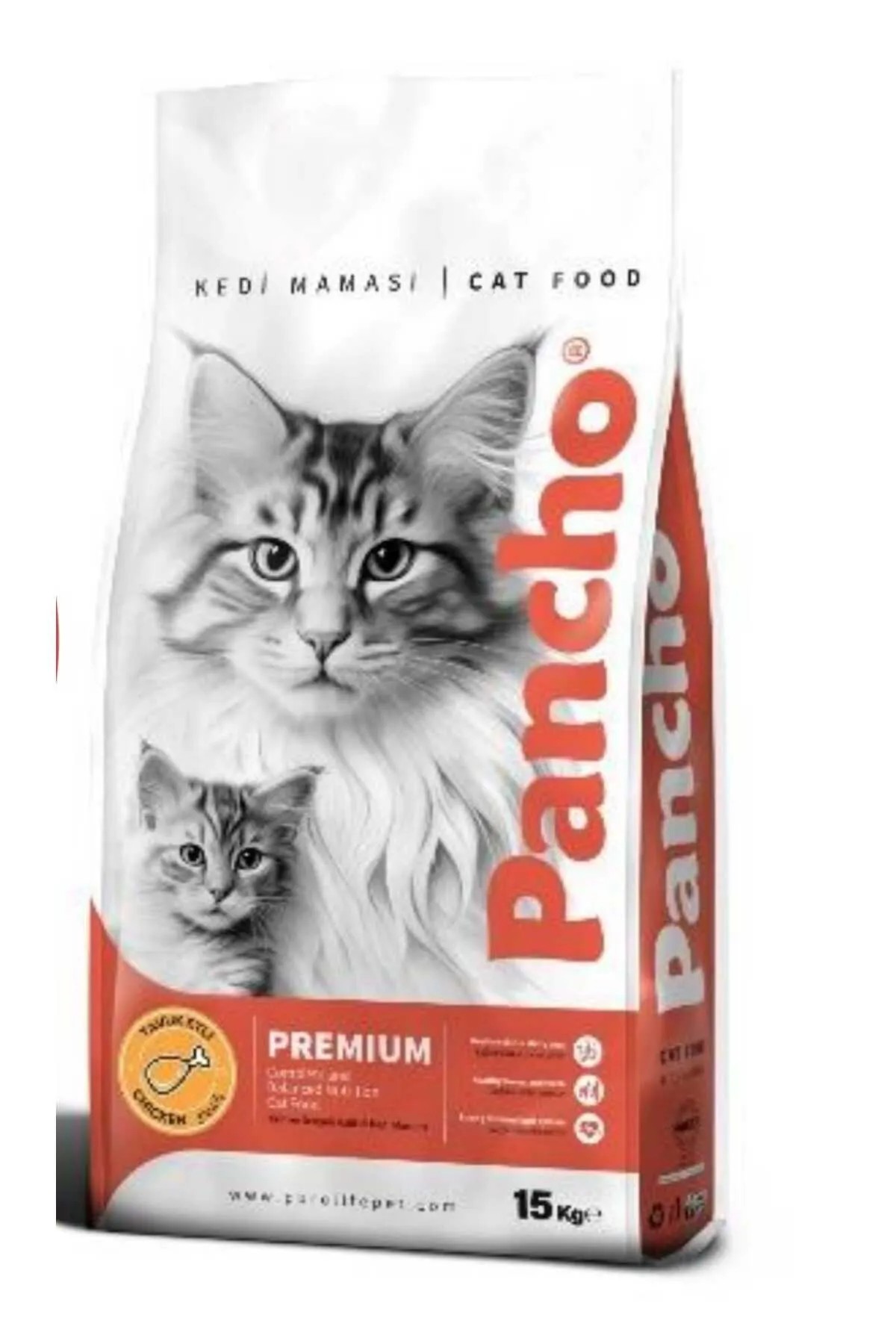 PANCHO Tavuklu Yavru Kedi Maması 15 KG