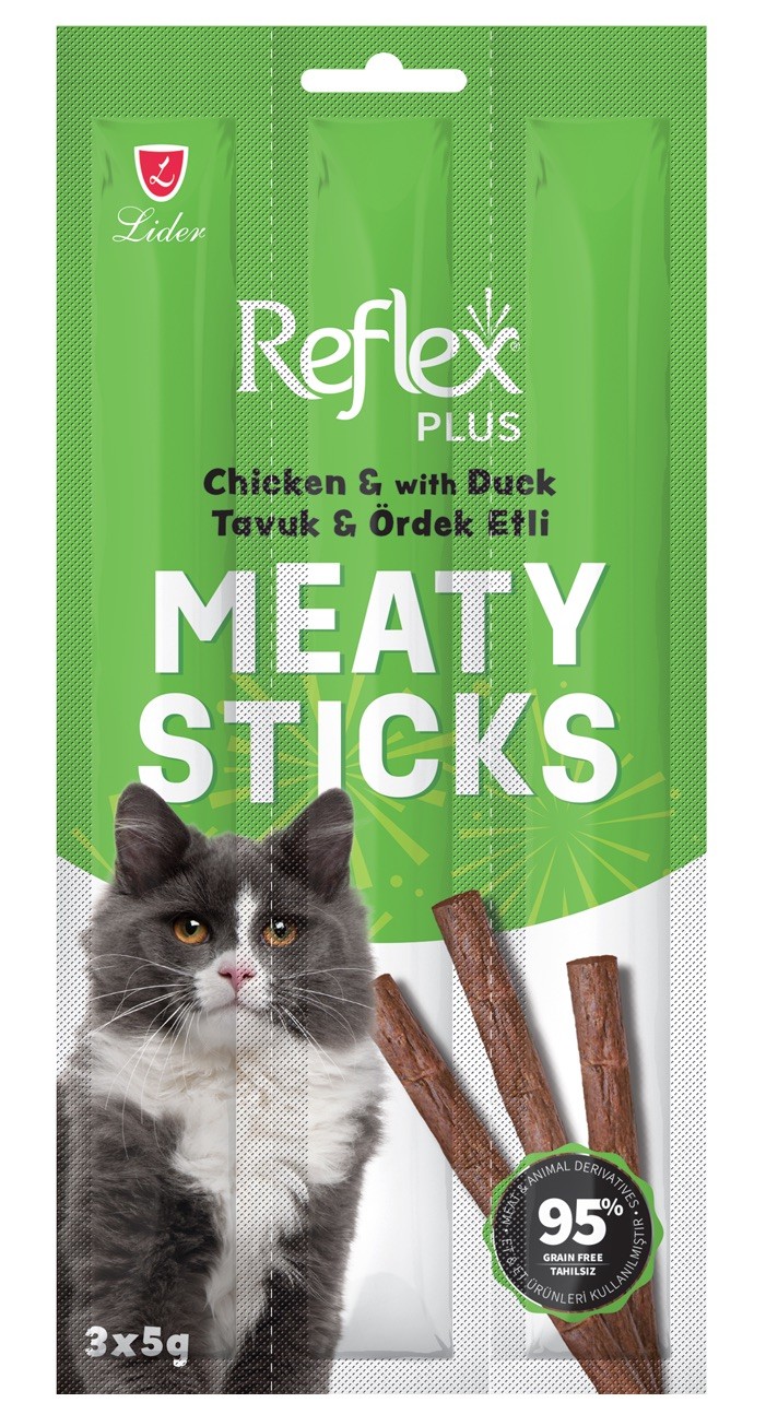 Reflex Meaty Sticks / Tavuklu ve Ördek Etli Çubuk