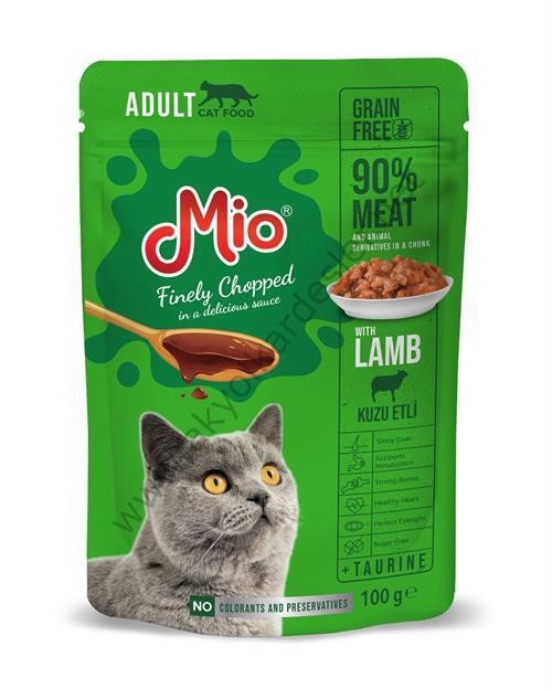 Mio Pouches -Yetişkin - Kuzu Etli 100 G