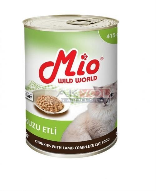 Mio Kuzu Etli Kedi Konservesi 415 gr