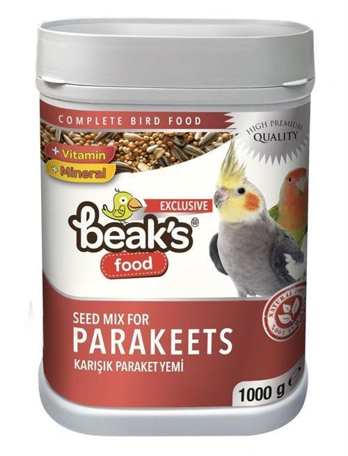 Beak's Karışık Sultan Paraket Yemi 1kg