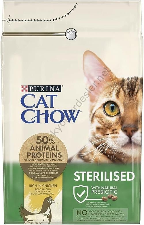 Purina Cat Chow Sterilised Tavuk Yetişkin Kedi Maması 3 kg