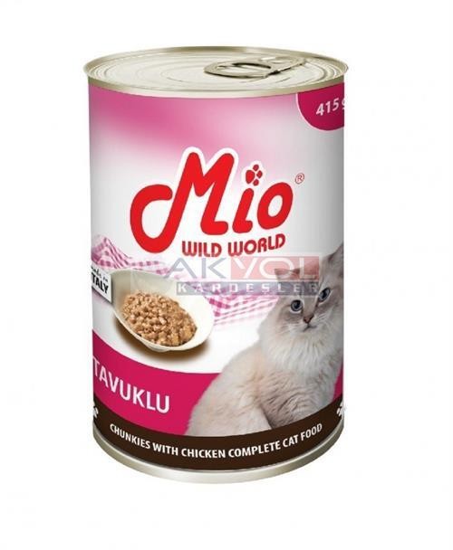 Mio Tavuklu Kedi Konservesi 415 gr