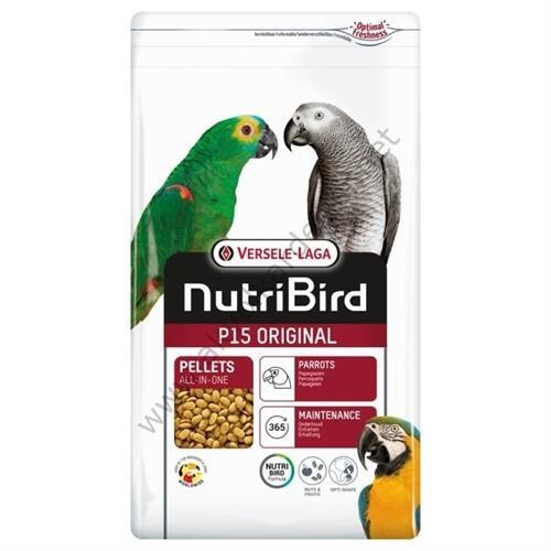 Versele Laga Nutribird P15 Orıgınal Papağanlar İçin Pelet Yem 1 kg