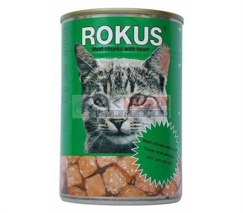 Rokus Yürekli 410 g. Kedi Konserve Maması