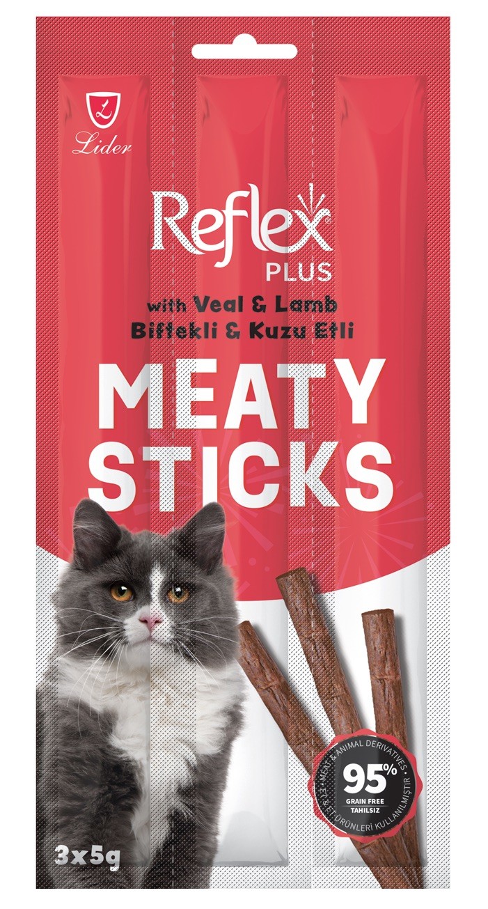 Reflex Meaty Sticks / Biftekli ve Kuzu Etli Çubuk