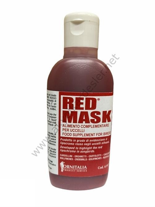 Ornitalia Red Mask Saka Maske Boyası Sıvı Damla 100ml