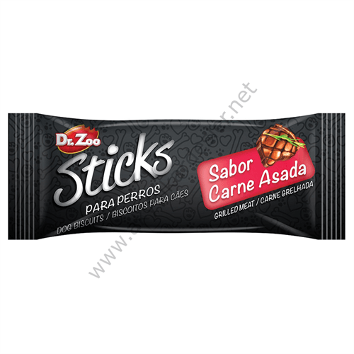 Dr.zoo Mini Sticks Izgara Etli Köpek Ödülü 130gr