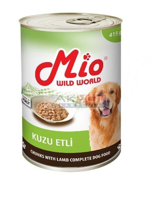 Mio Kuzu Etli Köpek Konservesi 415 gr