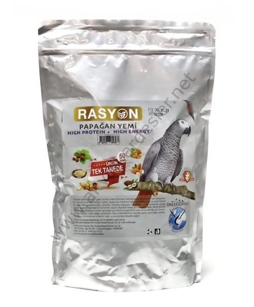 Rasyon Hıgh Protein&Hıgy Energy Papağan Yemi 850gr