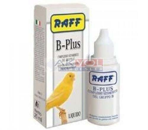 Raff B Plus Kuşlar için Vitamin Yem Takviyesi 25 Ml