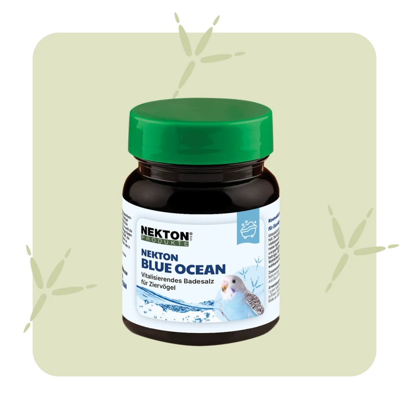 Nekton Blue Ocean Kafes Kuşları İçin Tüy Parlatıcı Banyo Tuzu 60 Gr