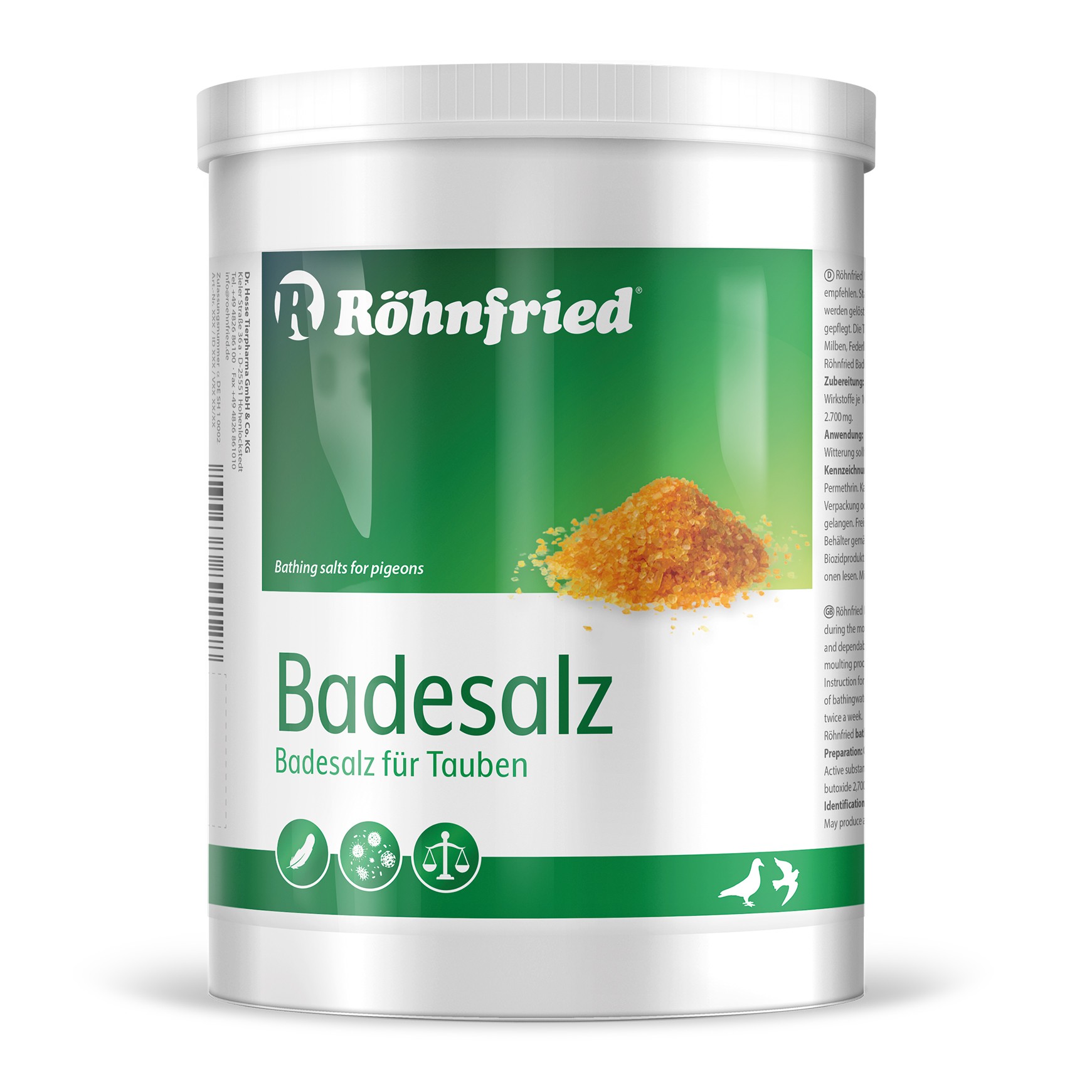 Röhnfried Badesalz Bath Salt Tüy Tazeleyici Banyo Tuzu 100gr