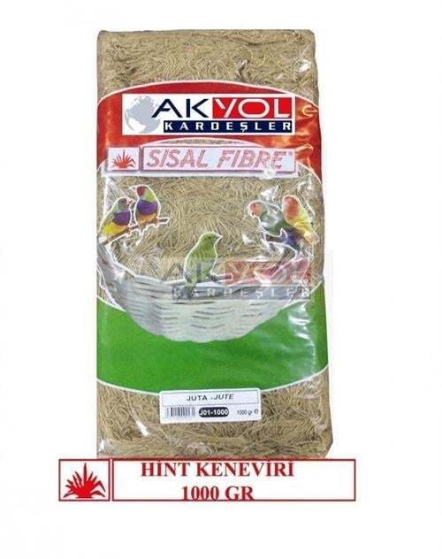 Sisal Fibre Kanaryalar İçin Hint Keneviri Yuva Malzemesi 1000 gr