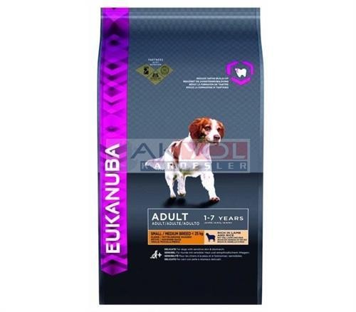 EUKANUBA S/M ADULT LAMB 2,5 KG