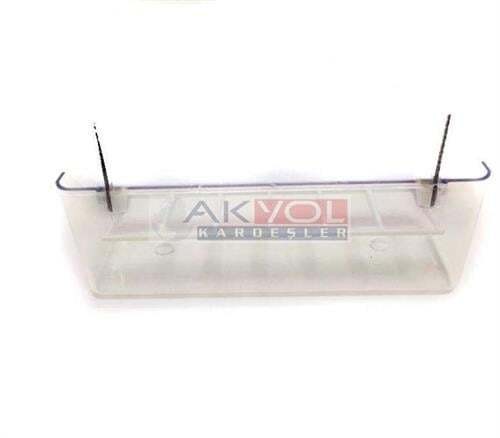 Akyol Izgaralı Yemlik 18cm Şeffaf