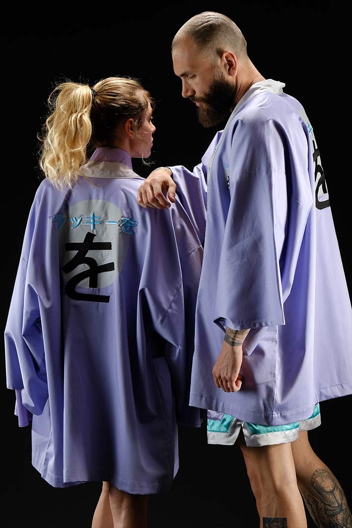 WOO-RING1 Unisex Kimono