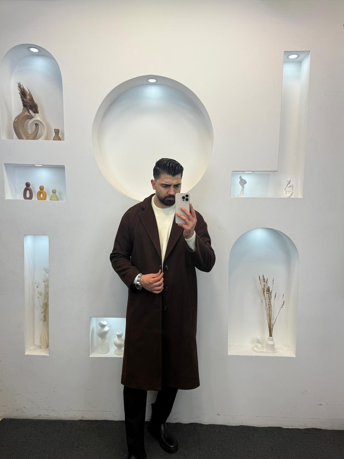 Kaşe Kaban - Kahverengi