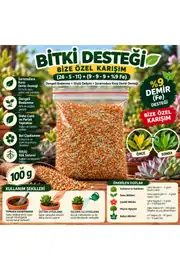 Bitki Demir Ve Gübre Desteği 100gram