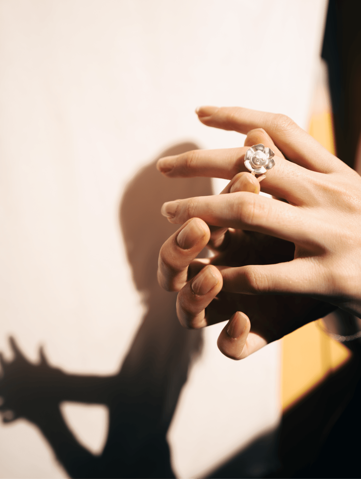 September Rose Ring - Silver