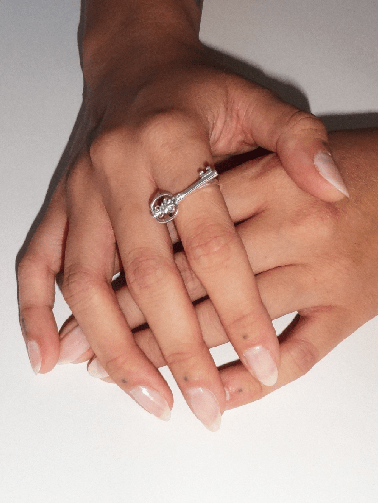 Key to Love Ring - Silver