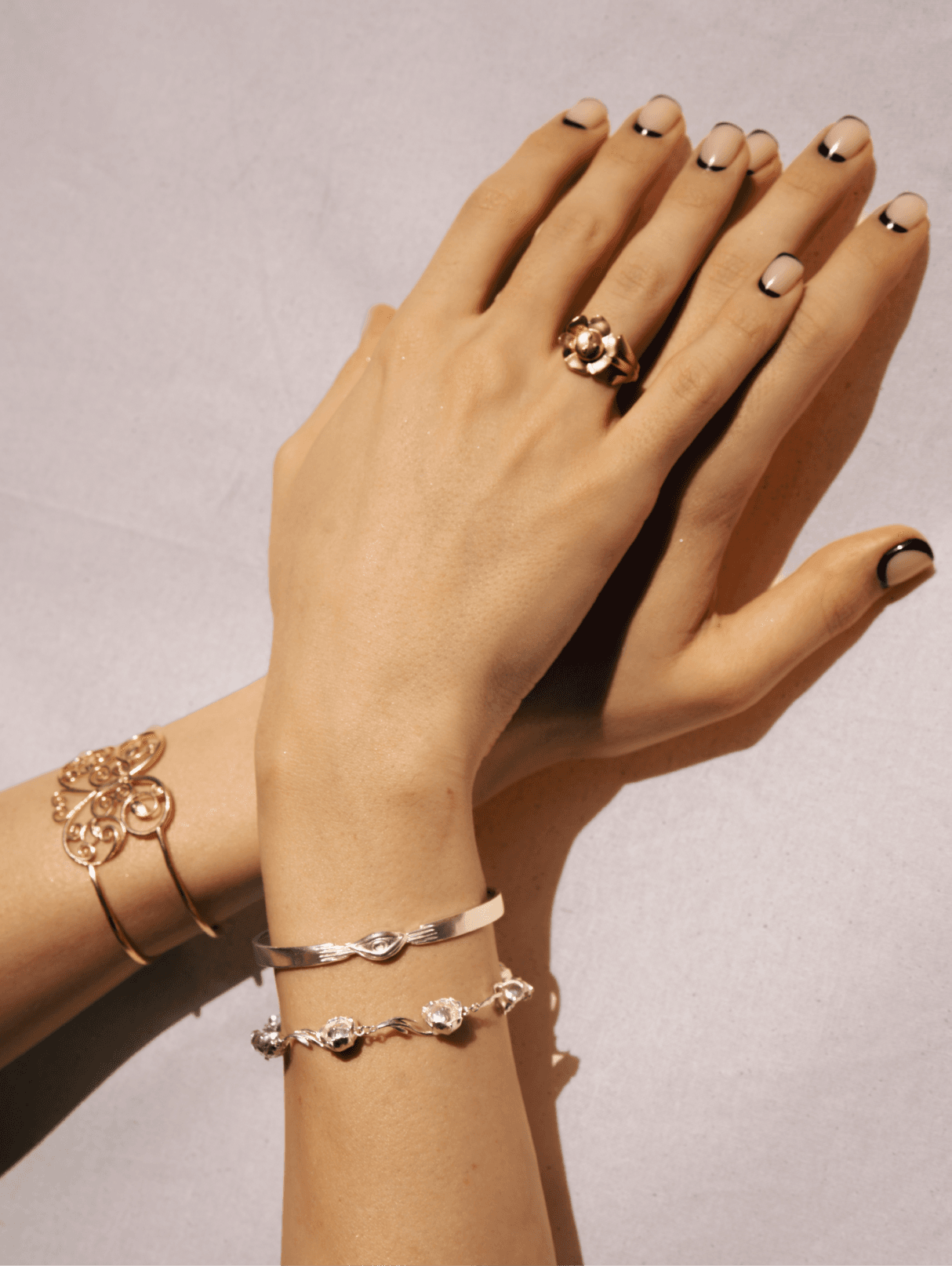 September Rose Chain Bracelet - Silver PRE-ORDER