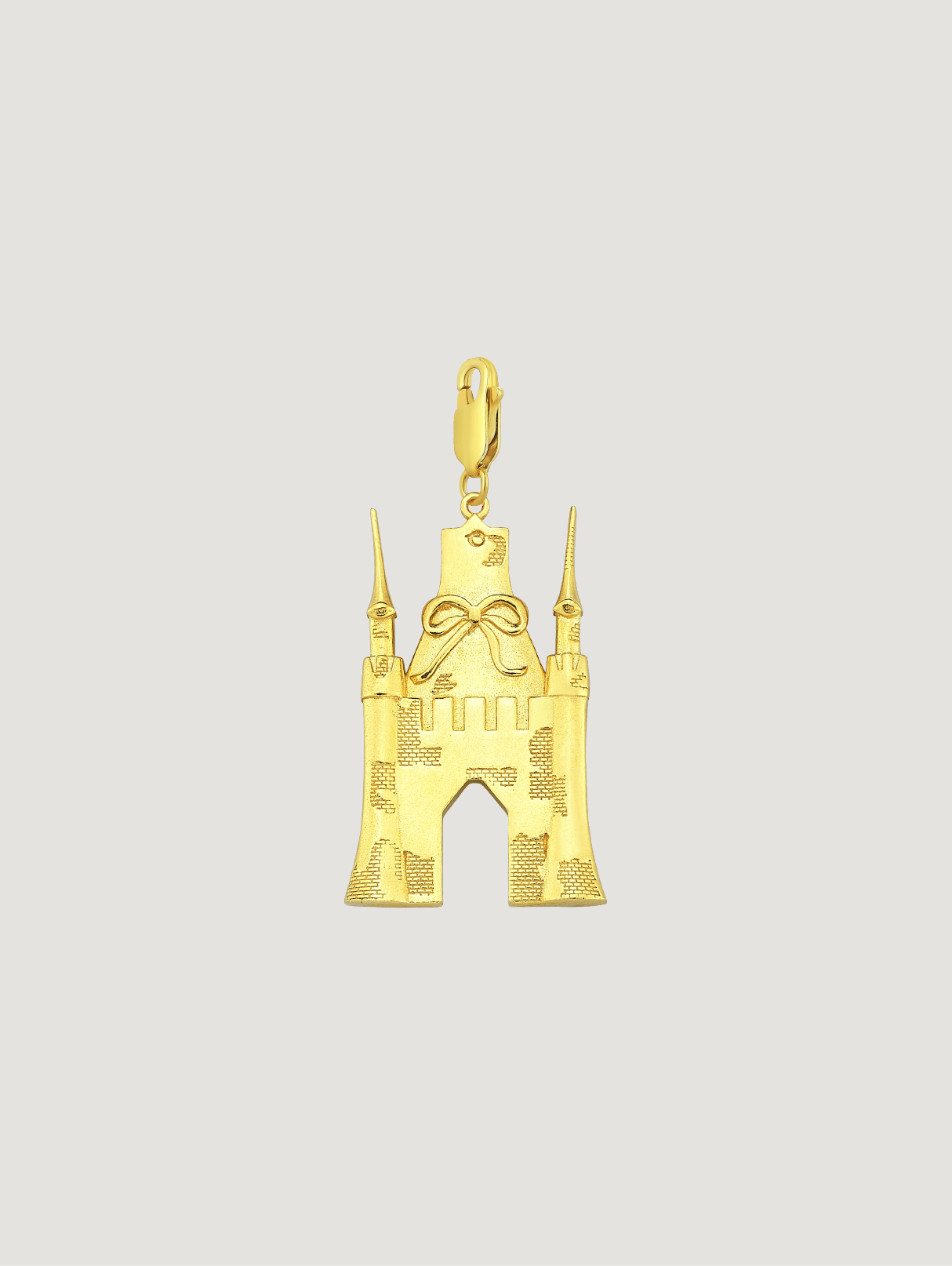 Castle Charm - Gold