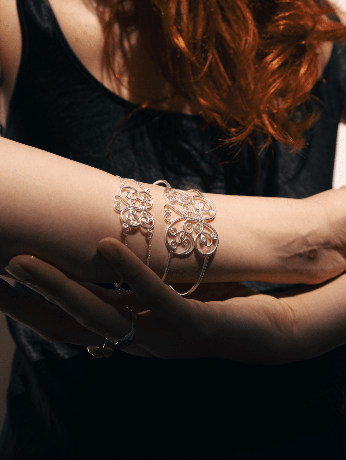 Butterfly Gate Bracelet - Silver