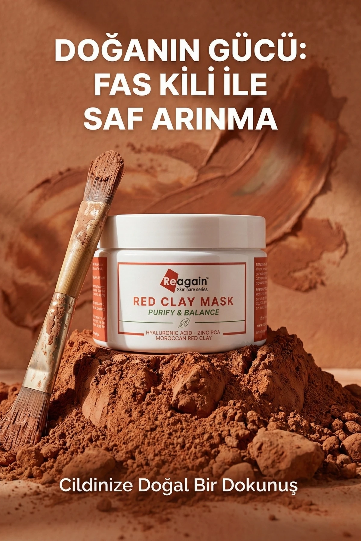 Arındırıcı ve Onarıcı Kırmızı Kil Maskesi 100ml