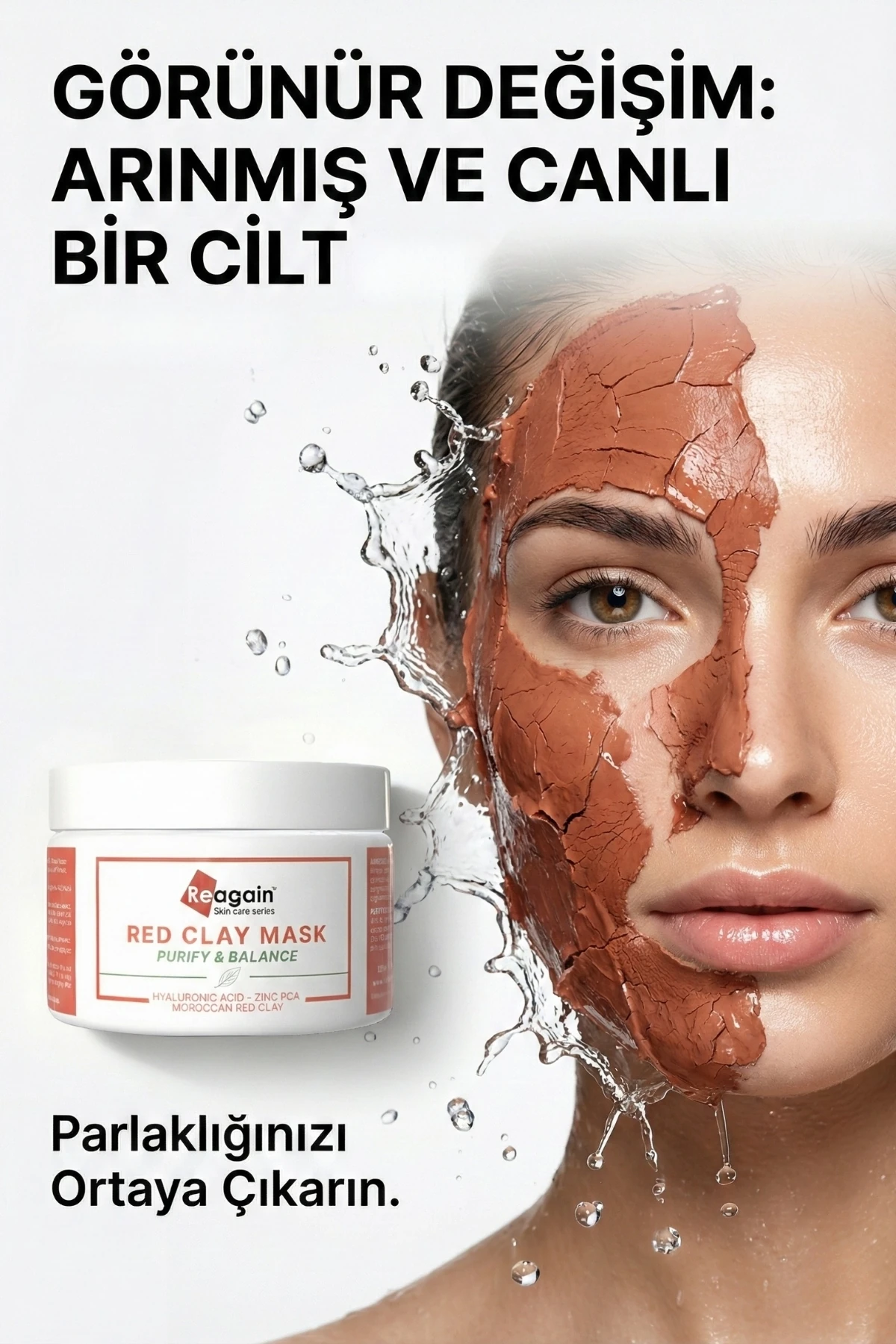 Arındırıcı ve Onarıcı Kırmızı Kil Maskesi 100ml