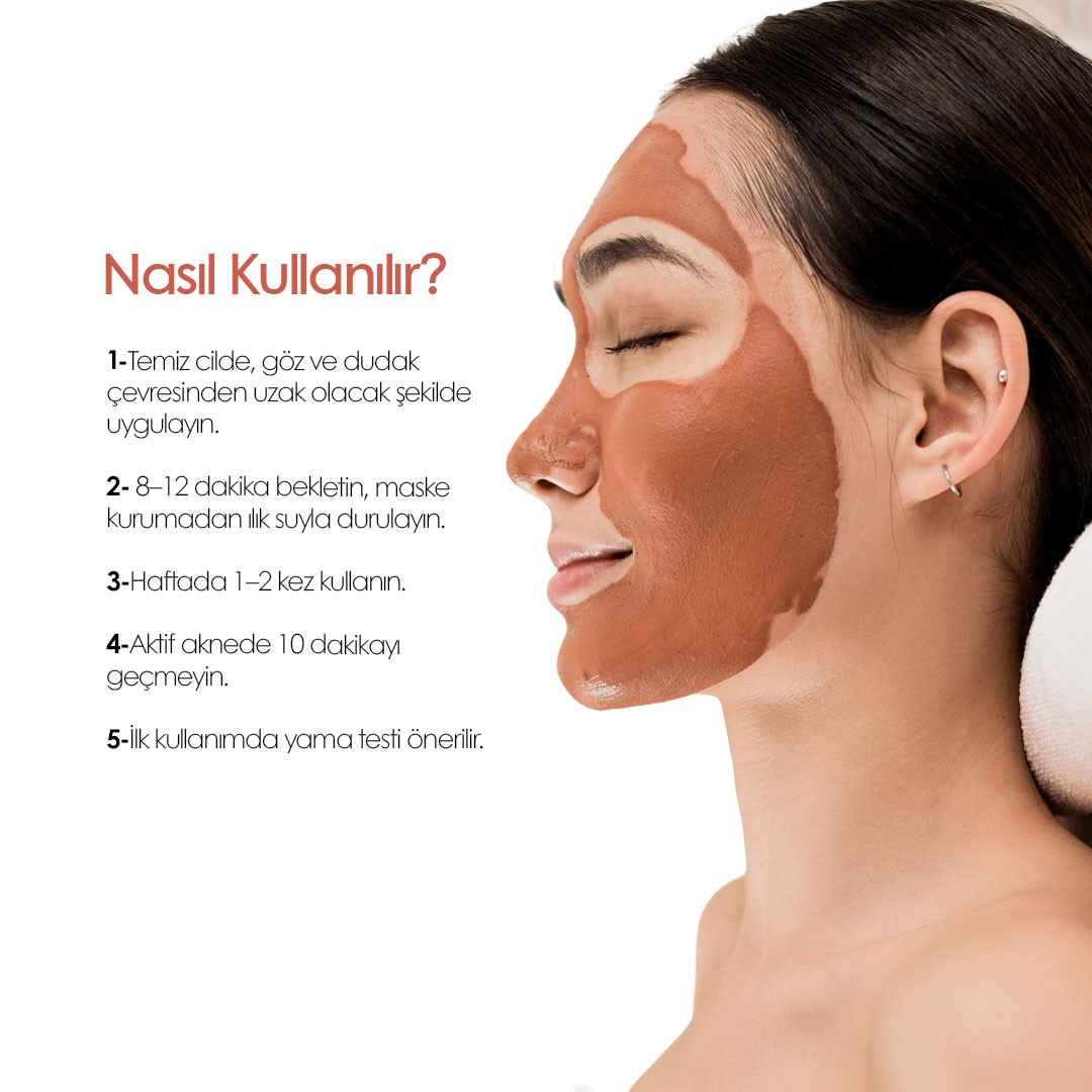 Arındırıcı ve Onarıcı Kırmızı Kil Maskesi 100ml