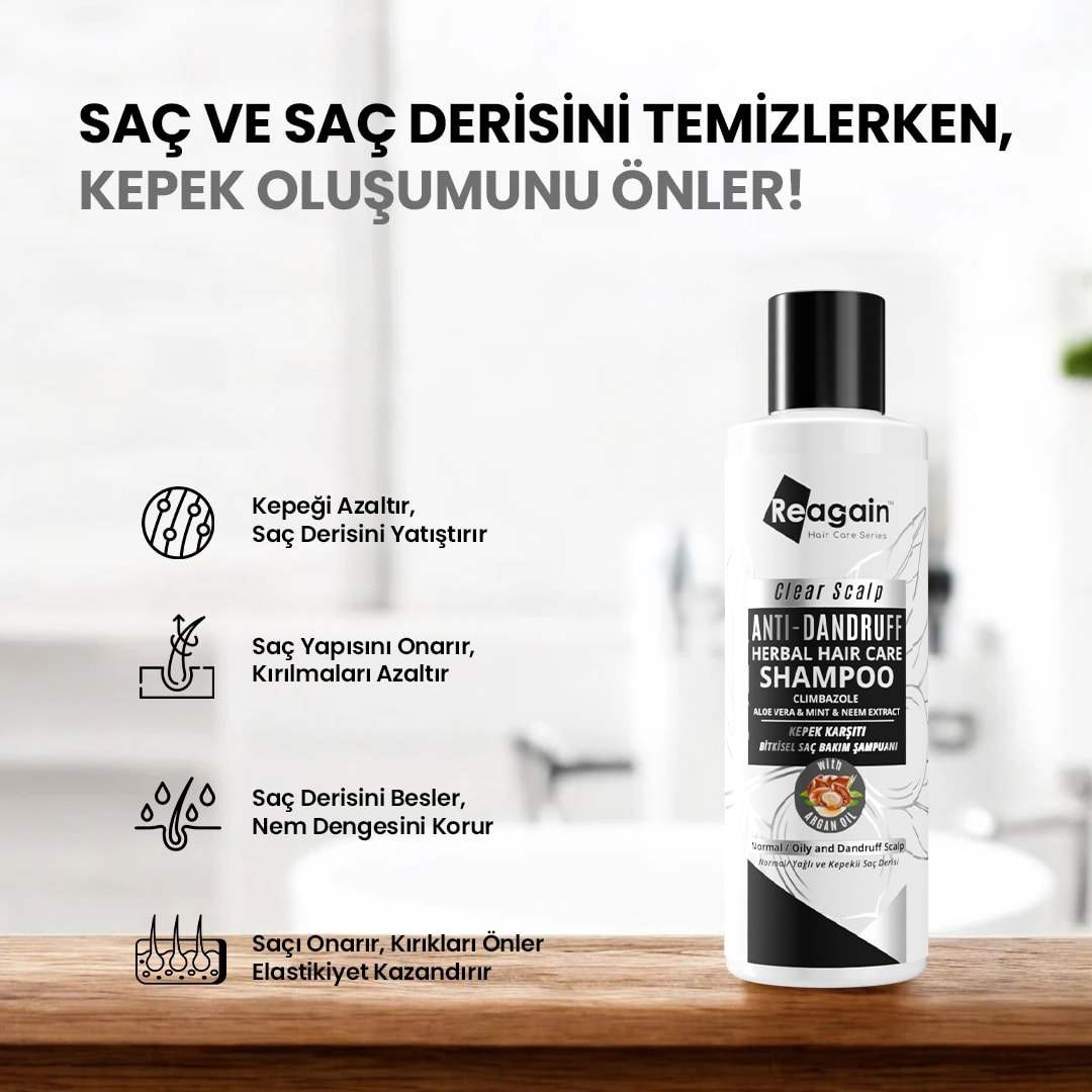 Sülfatsız Doğal Kepek Şampuanı 250ml