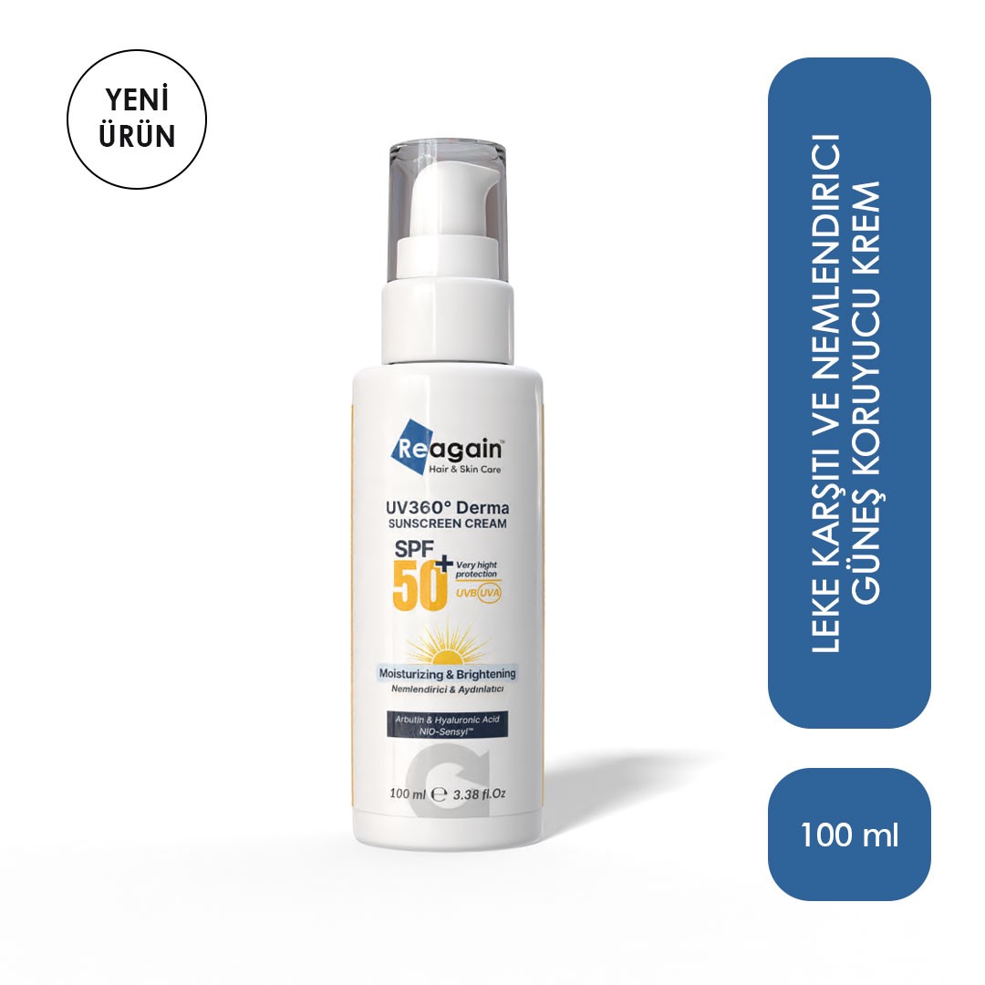 Leke Karşıtı ve Nemlendirici Güneş Koruyucu Krem 50 Spf+ 100ml