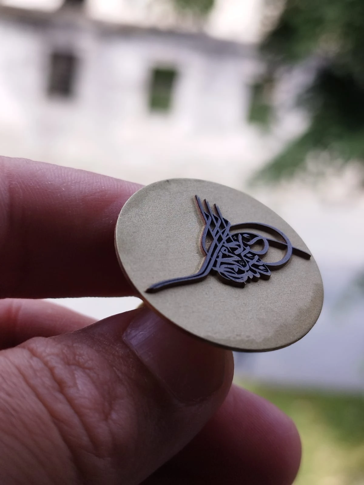 Pirinç Tuğra Mühür