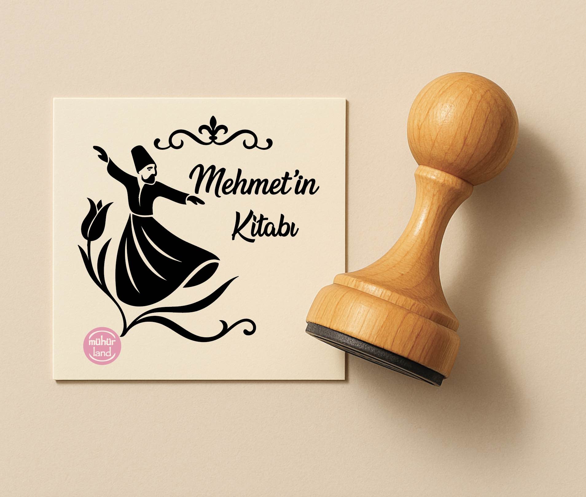 Laleli Semazen Kitap Mührü – KTP03