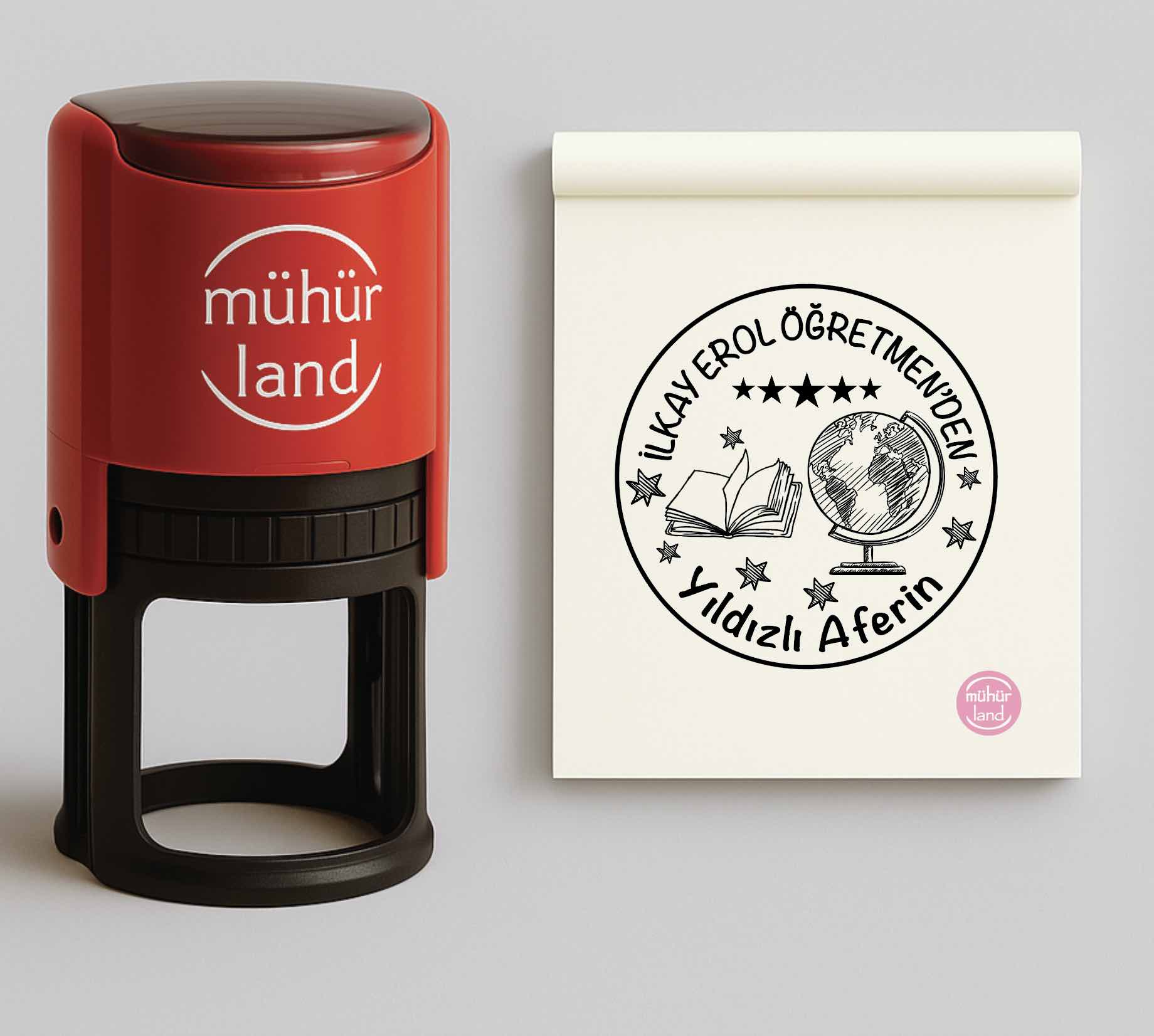 Sosyal Bilgiler Öğretmeni Kaşesi Yıldızlı Aferin [BRA06]