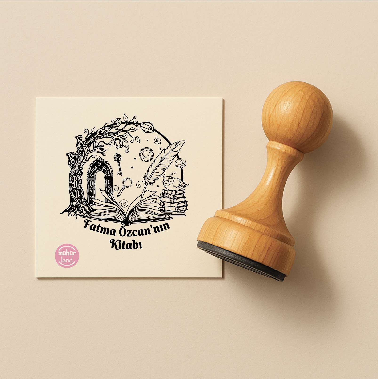 Masal Kapısı Ex Libris Kitap Mührü – Mühürland