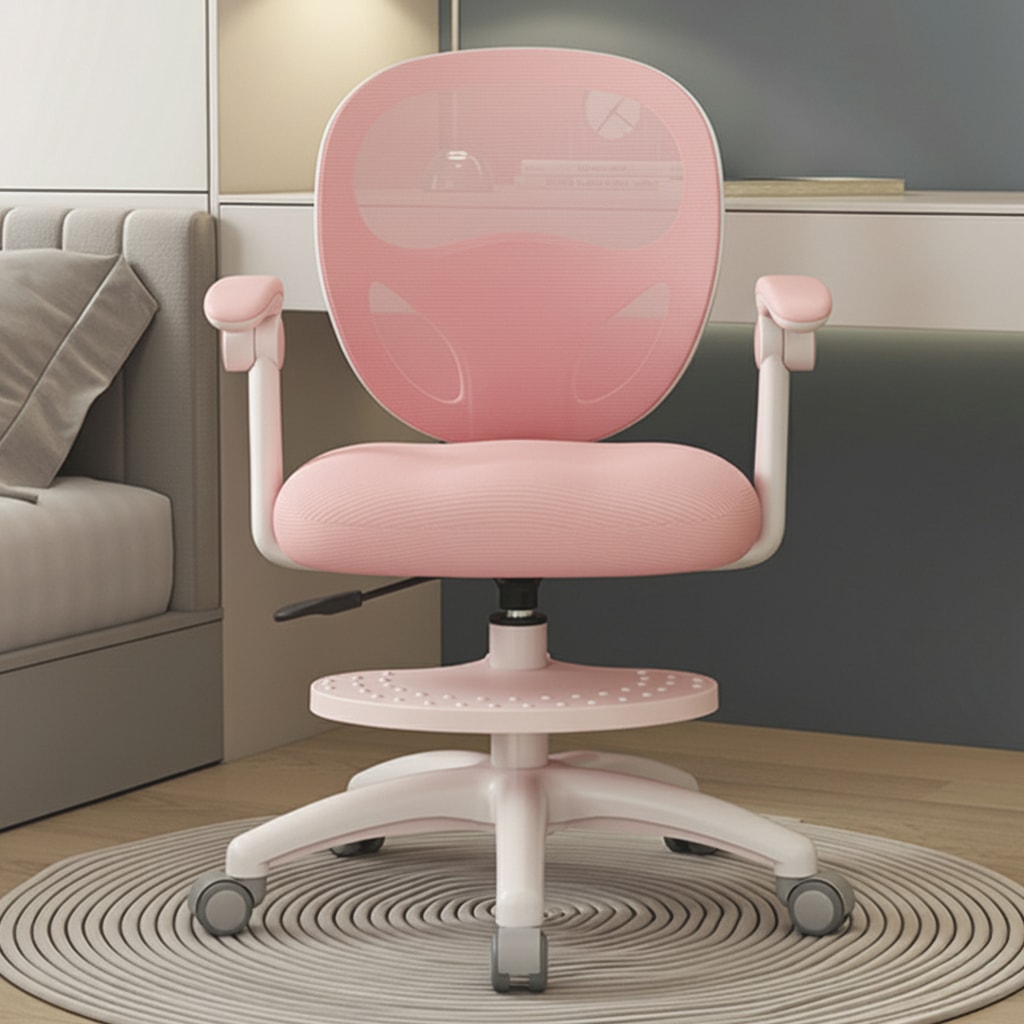 Buzzy Çocuk Çalışma Sandalyesi Pembe