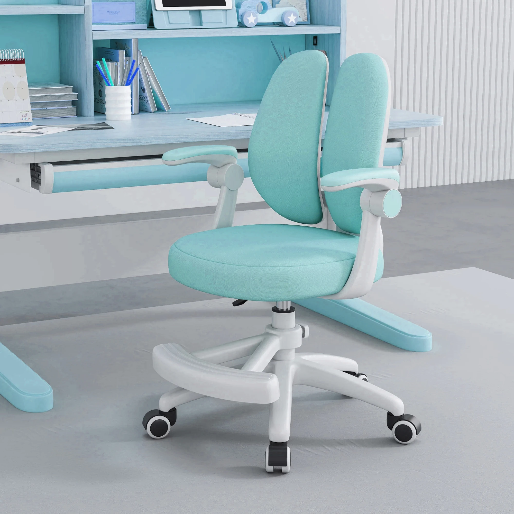 Puffy Çocuk Çalışma Sandalyesi Mavi