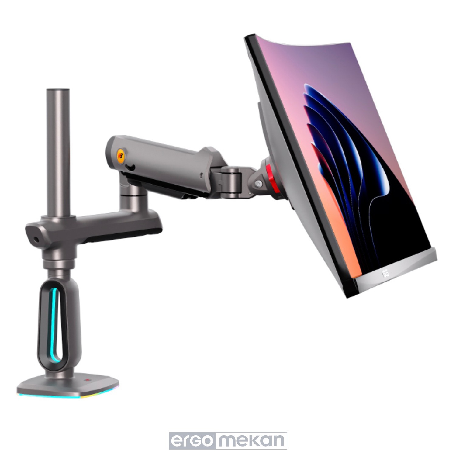 North Bayou NB F7 (2025 Yeni Model) Gaming RGB Monitör Standı (17-60 İnç)-(2-20 Kilo)