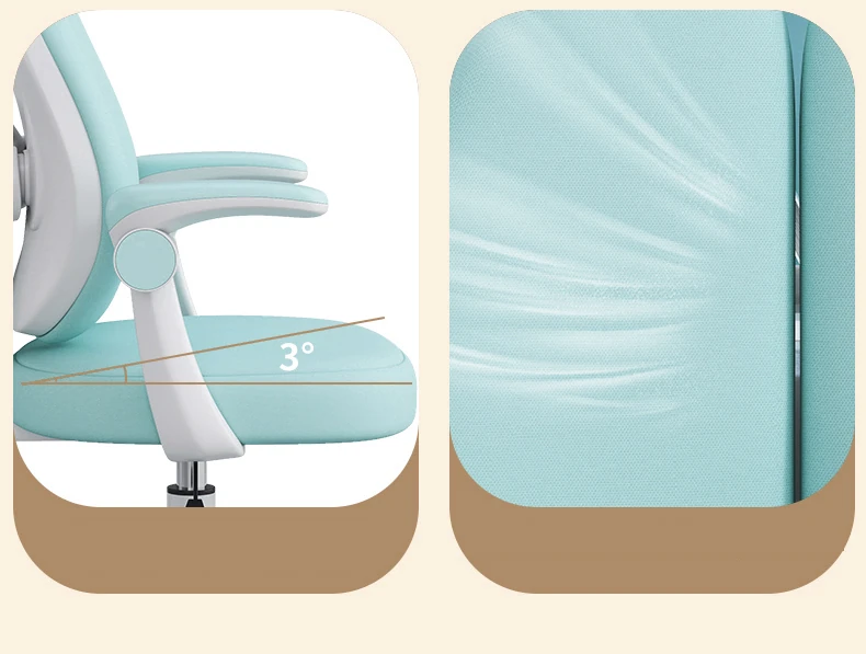 Puffy Çocuk Çalışma Sandalyesi Mavi