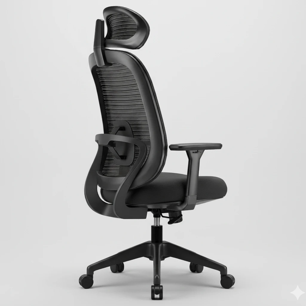 X100 Comfort Fileli Ofis ve Çalışma Sandalyesi Siyah